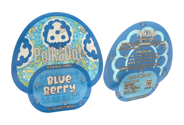 BlueBerry - Polk A Dot Vegan Magic Gummies