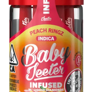 Peach Ringz - Indica Baby Jeeter Infused