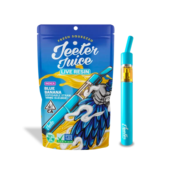 Blue Banana - Indica Jeeter Juice 2000mg Disposable Straw