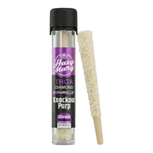 Knockout Purp - Hybrid Hazy Mary THCA Diamond Pre Roll