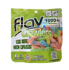 Sour Brite Neon Crawlers - Flav 1000mg