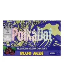 Blue Acai - Polk a Dot Mushroom Belgian Chocolate