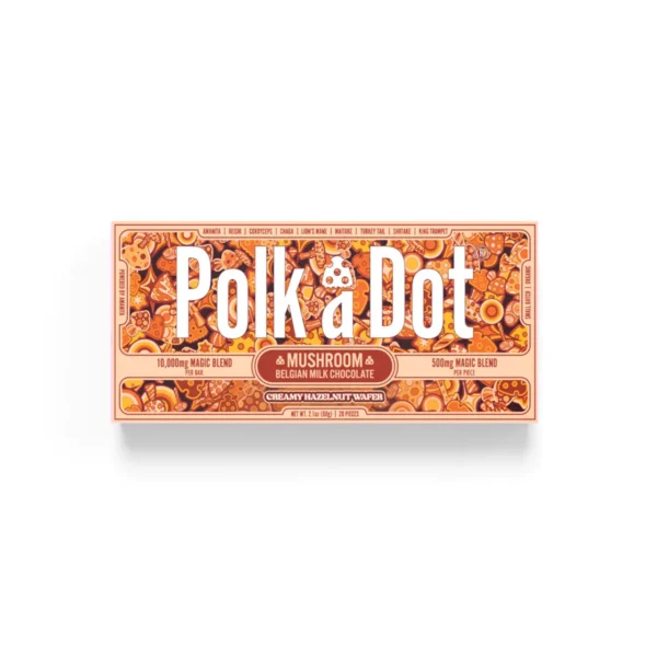 Milk - Polk a Dot Mushroom Belgian Chocolate