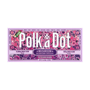 Dark - Polk a Dot Mushroom Belgian Chocolate